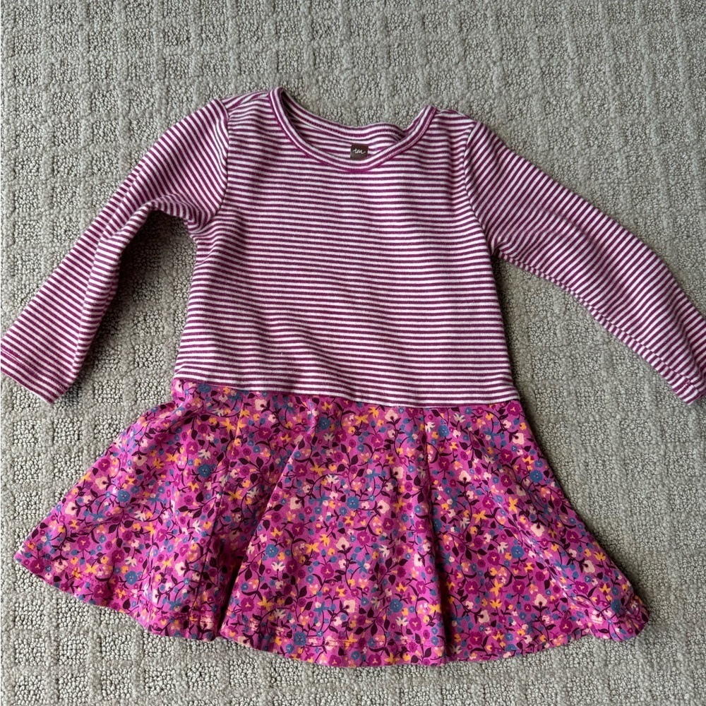 Tea Collection Floral Twirl Dress Toddler Girl 2T Cottagecore